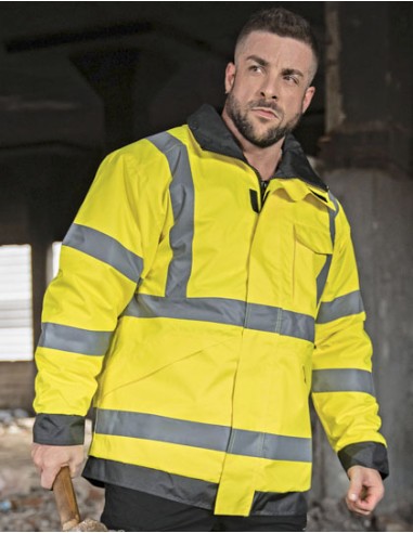 KOR-KXRJ-Premium Hi-Vis Rain-Jacket Tampere